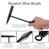 Omninmo Welding Chipping Hammer with Coil Spring Handle for Welding,