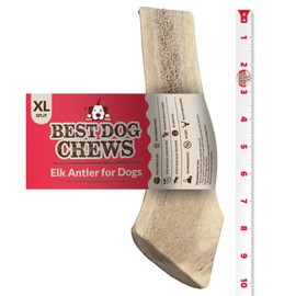 Best Chews Split Antlers for Dogs - Premium USA Sourced Elk Antlers for Dogs - Dog Antler Chews - Durable Dog Antlers for Aggressive Chewers - Split Elk Antlers for Dogs for Oral Health