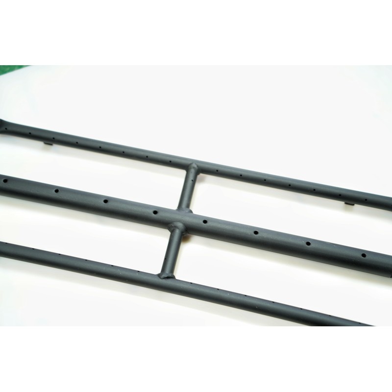 Americangaslogs Rectangular Gas Fire Pit and Gas Fireplace H-Burner H