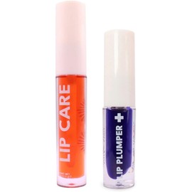 Mlashes Volumizador para labios al instante con tinta 2 Pack Lip care hidratante Makai + Lip plumper Merlin