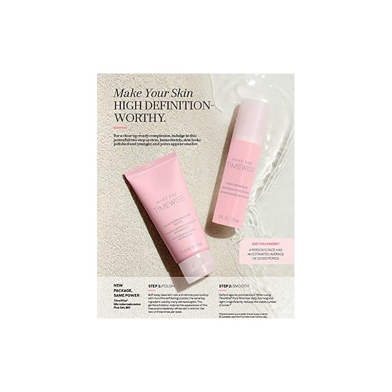 Mary Kay TimeWise Microdermabrasion ~ Step 1 & 2