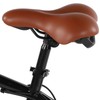 PU Leather Ergonomic Bumper Mountain Bicycle Saddle Seat Bike Cushion