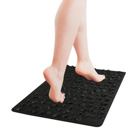 Milageto Foot Massage Eva Mat Blanket Acupressure Mat Portable Men Women Walk Massager Imitation Cobblestone Massage Pad for