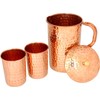 SHYAMVUN Pure Copper Water Jug (99.72%) | Copper Jug for