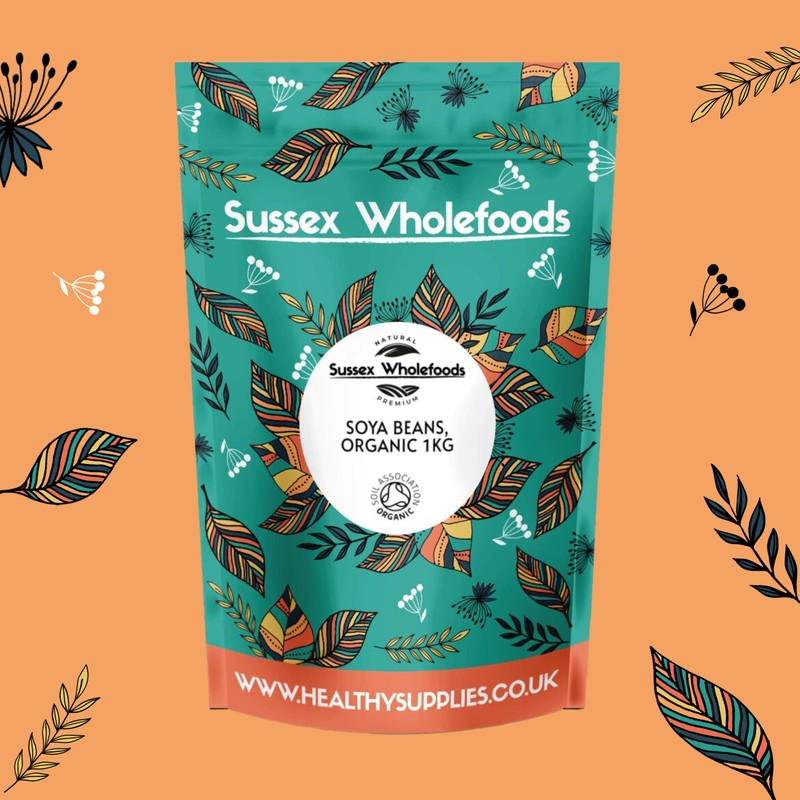 Sussex Wholefoods Organic SOYA Beans 500g