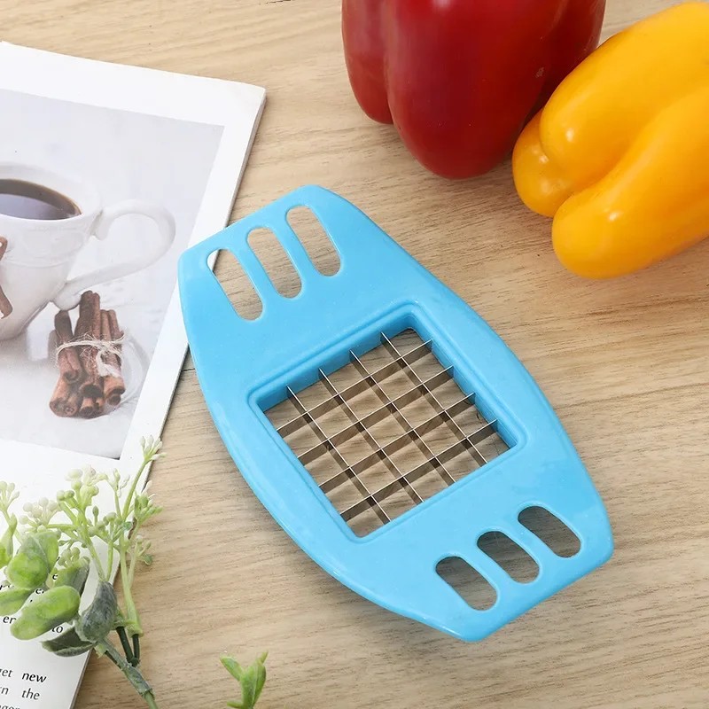 French Fries Potato Cutter for Home Kitchen – Multifunction Metal