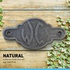 Cast Iron Antique Style WC Door Plaque | toilet |