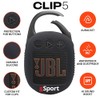 JBL Clip 5 Ultra Portable Bluetooth Speaker with gSport Silicone