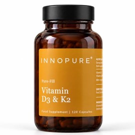 INNOPURE Vitamin D3 4,000IU & K2 MK-7 100µg, 120 Capsules