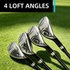 Hybrid Golf Clubs for Men & Women, Graphite Shaft (Silver,Regular-17°)