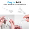 Zingso Refillable Travel Perfume Atomizer Bottles, 3 Pcs 6ml, Mini