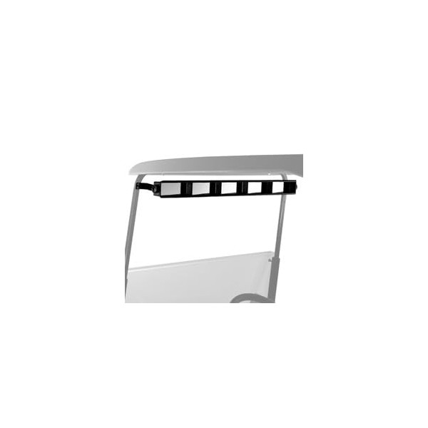 Technical Precision Replacement for EZGO/Cushman/TEXTRON Five Panel Rear View Mirror