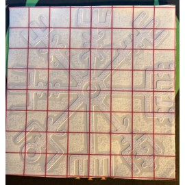 R&RG Vegvisir Permanent Vinyl Decal - 3" - Glossy White - Indoor/Outdoor