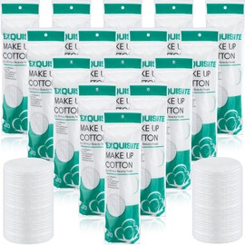 Maxcheck 1500 Pcs Cotton Rounds Bulk Exfoliating Rounds Cotton Rounds for Face Makeup Remover Pads Cotton Facial Pads Cotton Pads for Face Cotton Pads for Makeup Removal Toner Pads