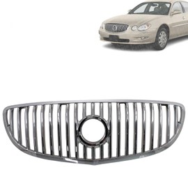 Vantage Auto Parts - Front Grille Assembly Compatible with BUICK LACROSSE/ALLURE 2008-2009 | Plastic | Chrome Shell and Insert | 15889923 | GM1200618