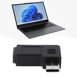 Be In Your Mind 2X Type-C Male to Mini USB Female Adapter Converter for Charging Data Transfer in Tight Space