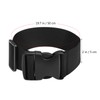 LIFKOME Belt Bag Extension Belt Bag Adjustable Rubber Strap Buckle