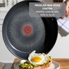 T-fal Essentials Stainless Steel Fry Pan w/Non Stick Coating 10.5