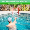 GoSports Lacrosse Floating Pool Goal Set - Includes Water Goal,