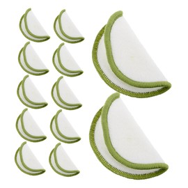 Outanaya 20pcs Reusable Bamboo Cotton Makeup Remover Pads Soft Washable Cleansing Rounds for Gentle Makeup Removal and Daily Skin