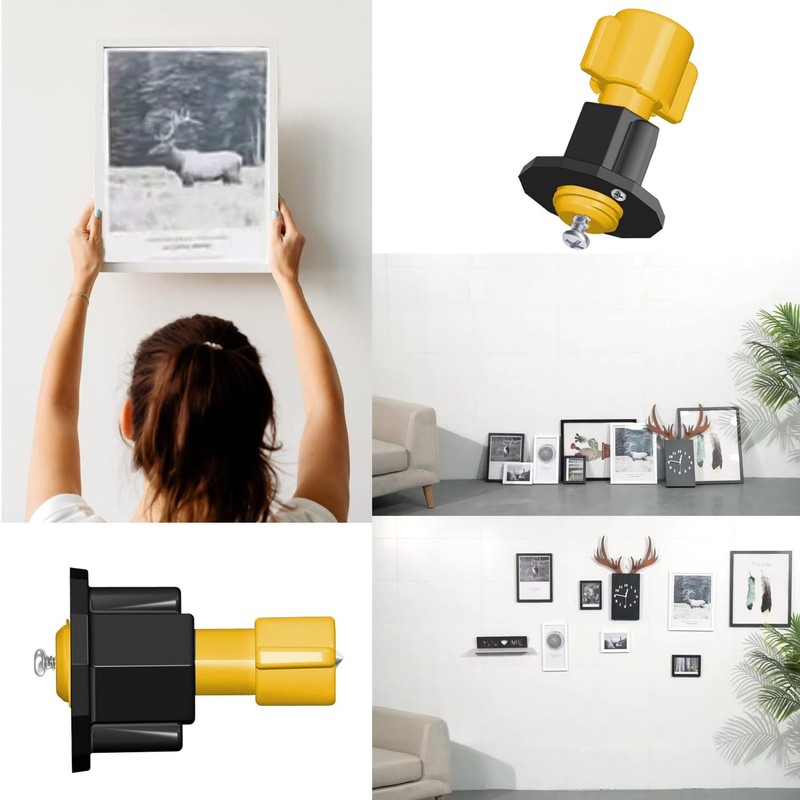 DIKOO Picture Hanging Keyhole Mark Hole and Leveling Kit for