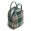 Vera Bradley Women's Cotton Lunch Bunch Lunch Bag, Orchard Plaid,