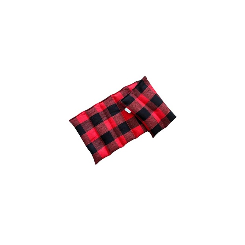 Microwavable Heating Pad (Red Plaid/Large)