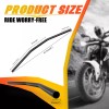 KEEPDSGN Motorcycle 1" Drag Bars Handlebars For Harley Sportster 883