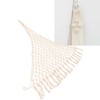 Stuffed Animal Hammock Hand Knitted Bohemian Style Cotton Rope Widely