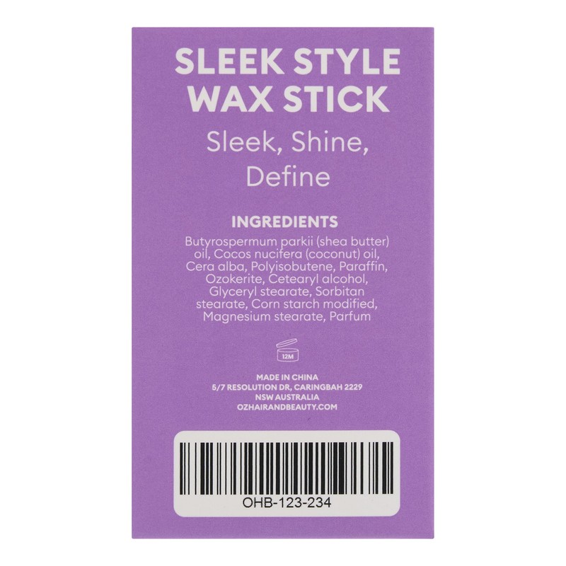 Oz Essentials Sleek Style Wax Stick 50g