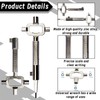 Pack of 2 universal construction keys, architect keys, long and