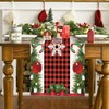 Aitsit Christmas Table Runner, 40 x 180 cm, Washable, Winter