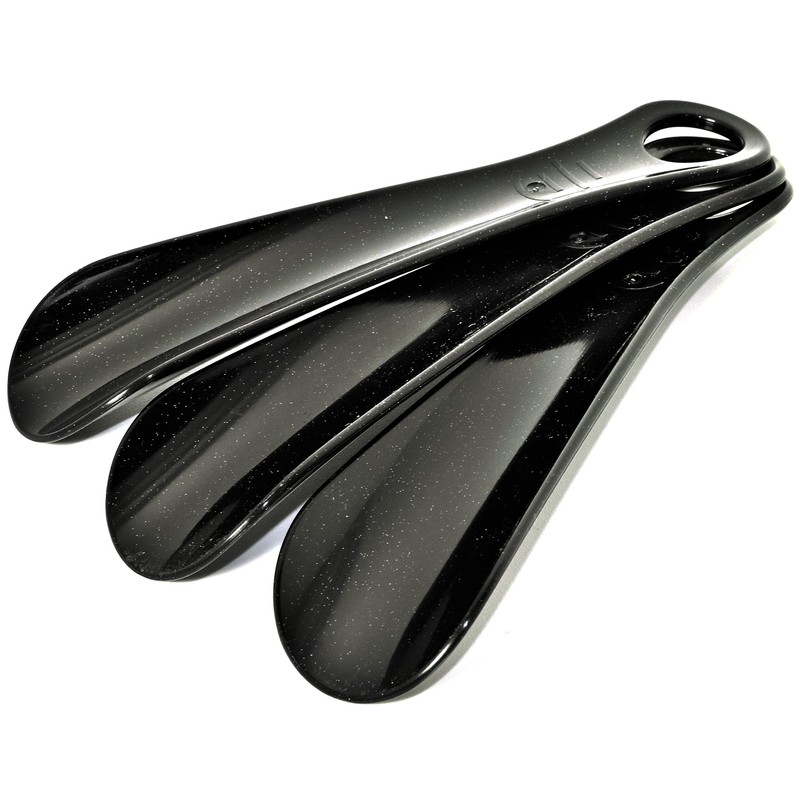 TelMo Set of 3 Shoe Horns Made of Plastic, Approx.