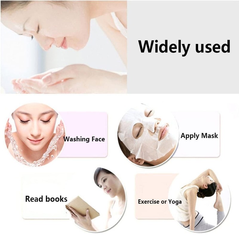 Tomolucky Direct 24 Pieces Spa Headband Facial Makeup Bow Hairband