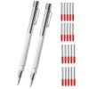 XIANFENGHU 2 pieces Tungsten Carbide Scriber with Magnet,with Extra 20