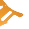 SSH Guitar Pick Guard Aluminum Alloy Orange Electric Guitar Pickguard