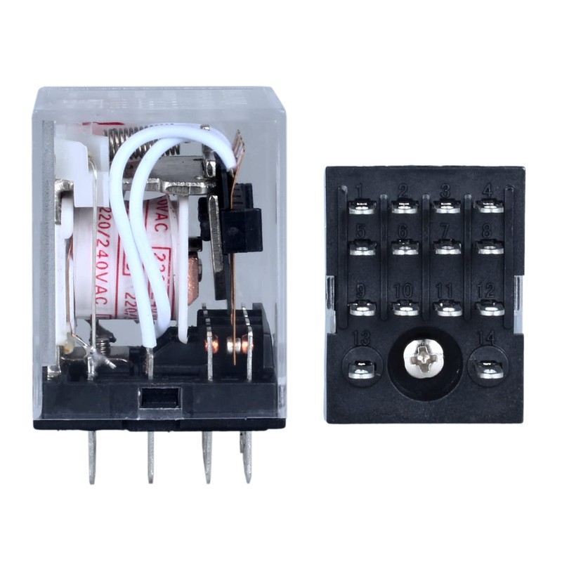 Coil Electromagnetic Power Relay 220 V AC 5 A 14