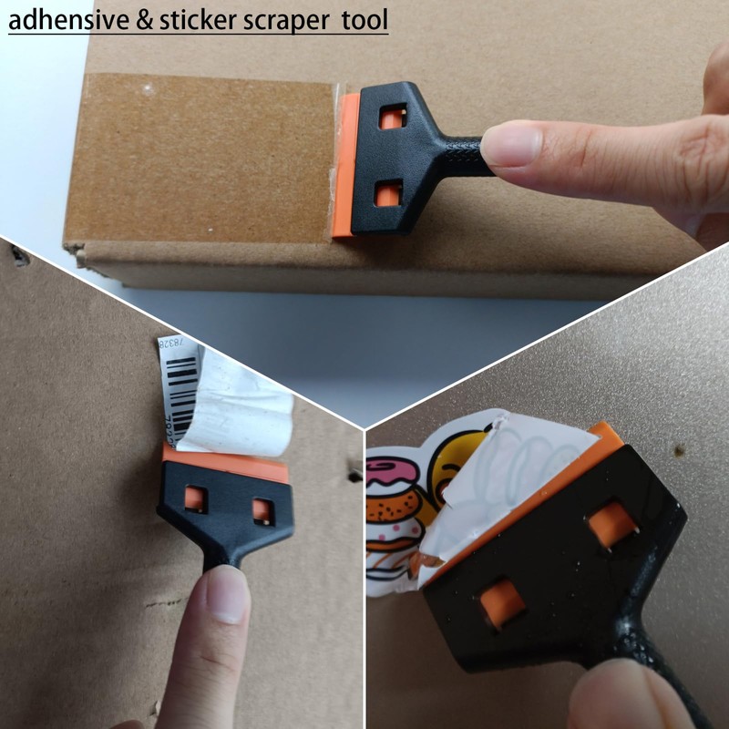 NBTOOL Plastic Razor Blade Scraper Tool with 100pcs Blades for