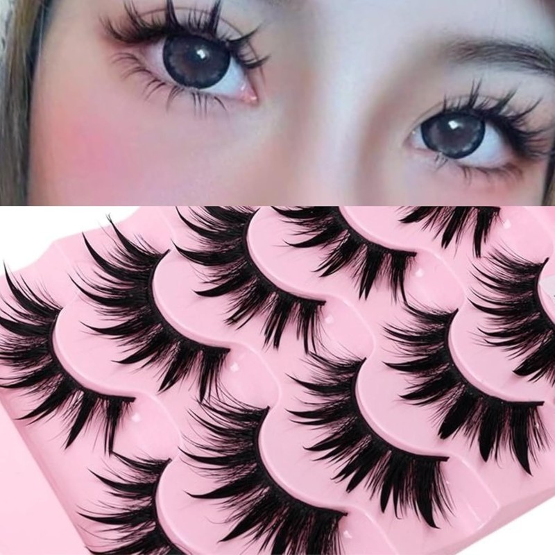 False Eyelashes Eye Makeup Tool Faint Fluffy Soft Band Thick