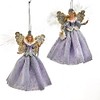 Kurt S. Adler Elegant Whimsical Ballerina, Fairy, Angel Ornaments (Set