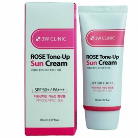 3W Clinic Rose Tone-Up Sunscreen 70ml SPF50+ PA+ 2ea