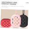 Abaodam 3piezas Soporte De Esponja De Maquillaje De Silicona Portátil