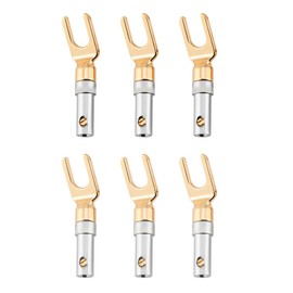 Double Screws Banana Connector, Speaker Connector, for Speaker Parts for Speaker Wire