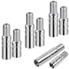 8PCS Tire Valve Stem Extension with Two Sizes: 39mm and