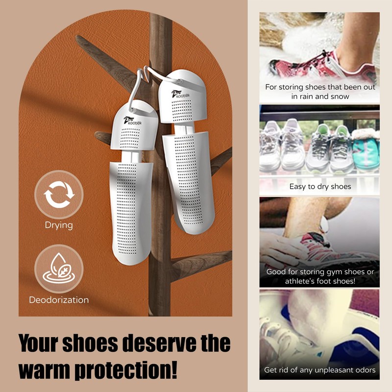 KOODER Boot Dryer,Shoe Dryer,Foot Dryer ! Eliminate bad odor and