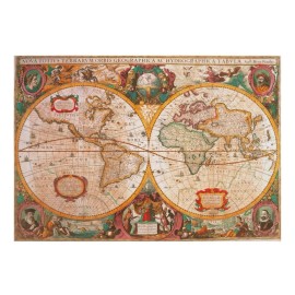 Clementoni Rompecabezas Mapa Antiguo 1000 Pz Clementoni Italia Clasico