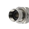 Tsnamay Brushed Nickel Shower Head Swivel Ball 360°Brass Chrome Shower