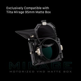 Tilta Illusion 95mm Pearlaura Mist Filter | Reduces Contrast | Subtle Glow | Protection | Accurate Colors | Compatible with Tilta Mirage Matte Box | Lighter (1/8)