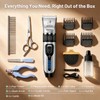 Gooad Pet Grooming Clippers with Paw Trimmer for Dogs &