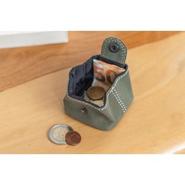 Gusti Leather Coin Purse - Linus Viennese Purse, Small, turquoise